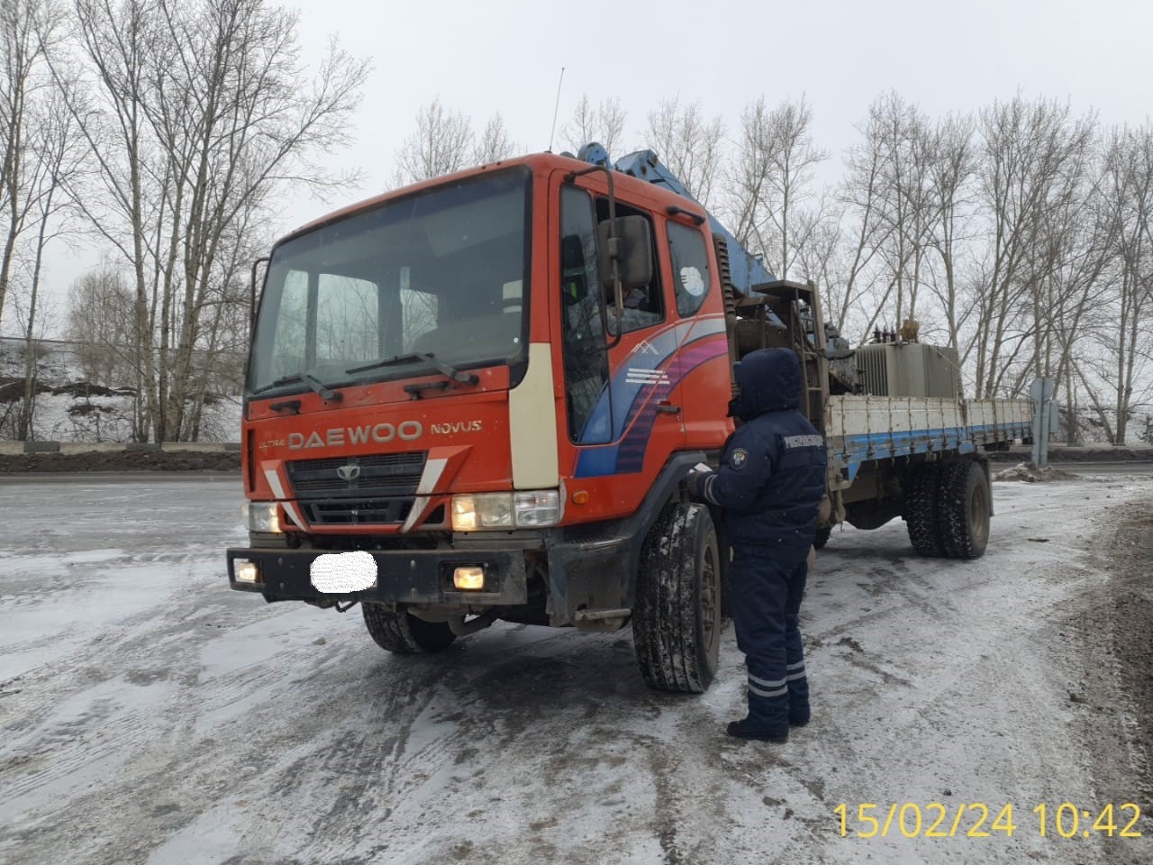 Проведено рейдовое мероприятие  в г. Красноярске при осуществлении грузовых перевозок